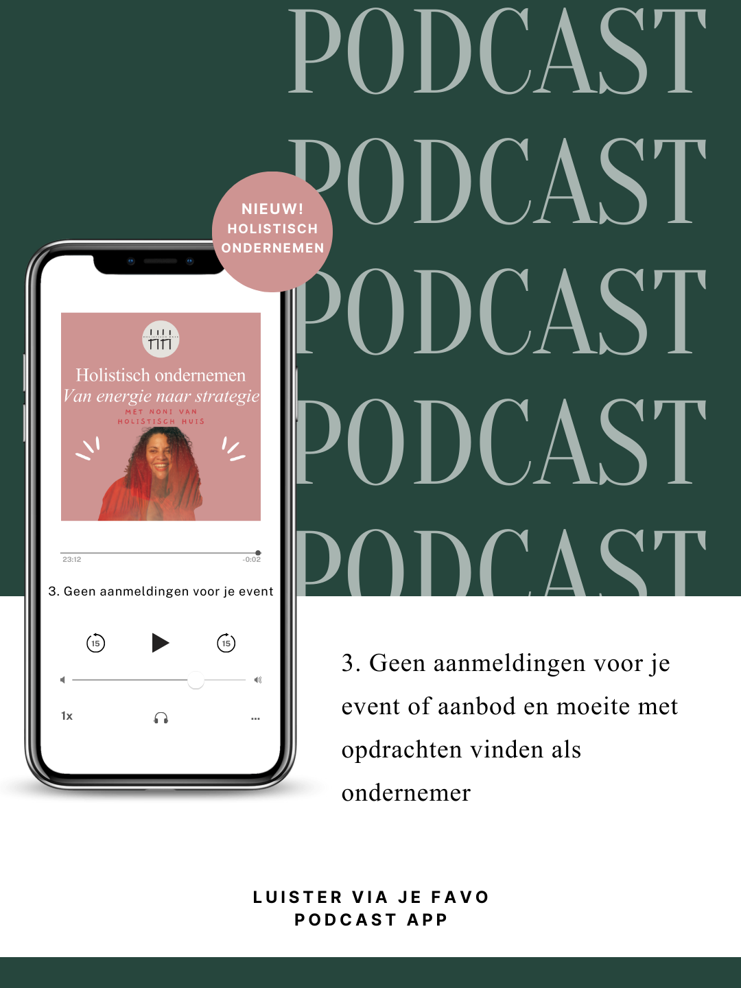 3. Geen aanmeldingen voor je event