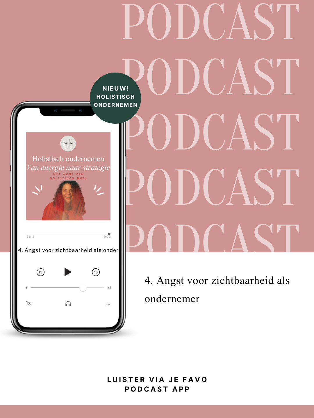4. Angst voor zichtbaarheid als ondernemer