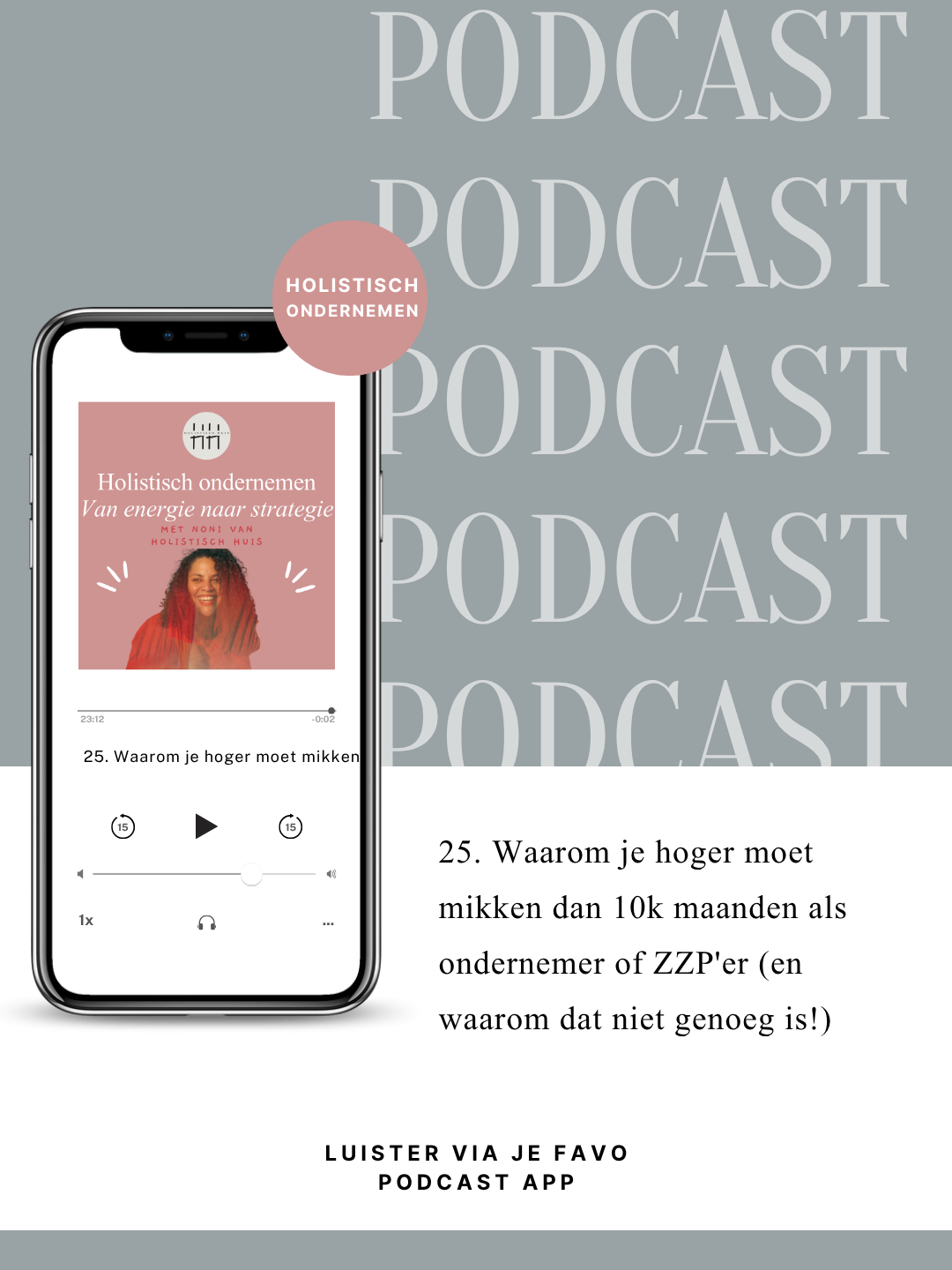 25. Waarom je hoger moet mikken dan 10k maanden als ondernemer of ZZP'er (en waarom dat niet genoeg is!)