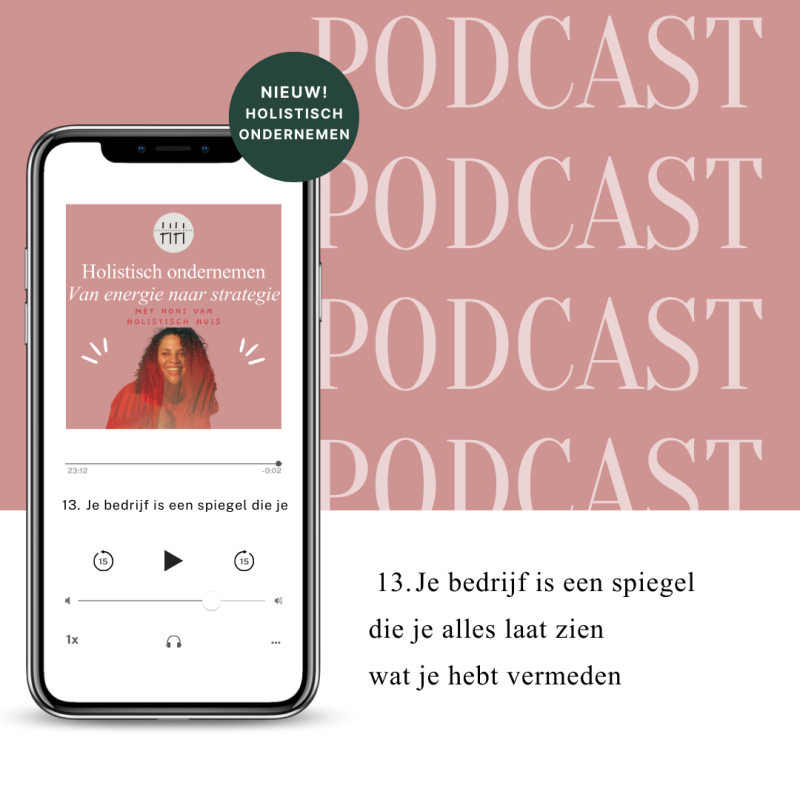 Je bedrijf is een spiegel die je alles laat zien wat je hebt vermeden